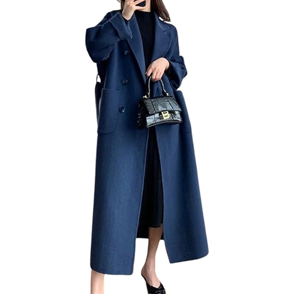 Amazon | ギャラリービスコンティ ロングコート ファー グレー 灰色